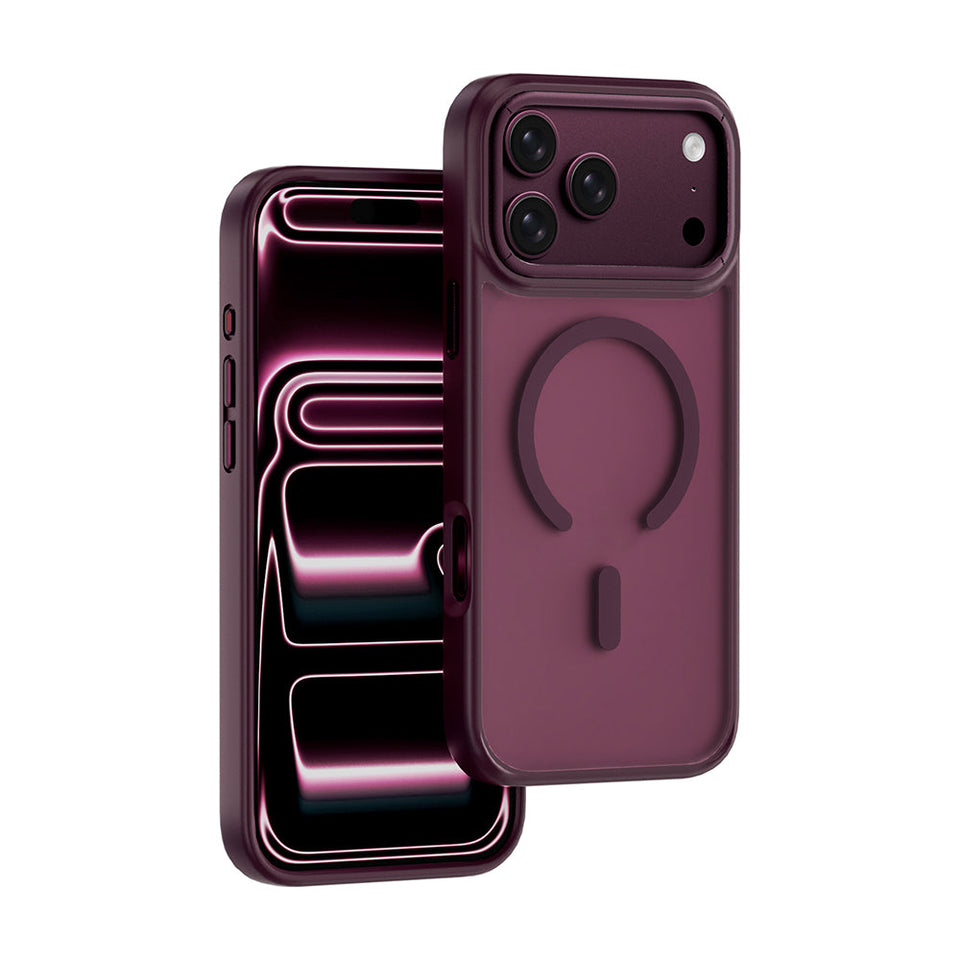 iPhone 18 Pro Max için darbeye dayanıklı ArmorPro MagSafe uyumlu telefon kılıfı