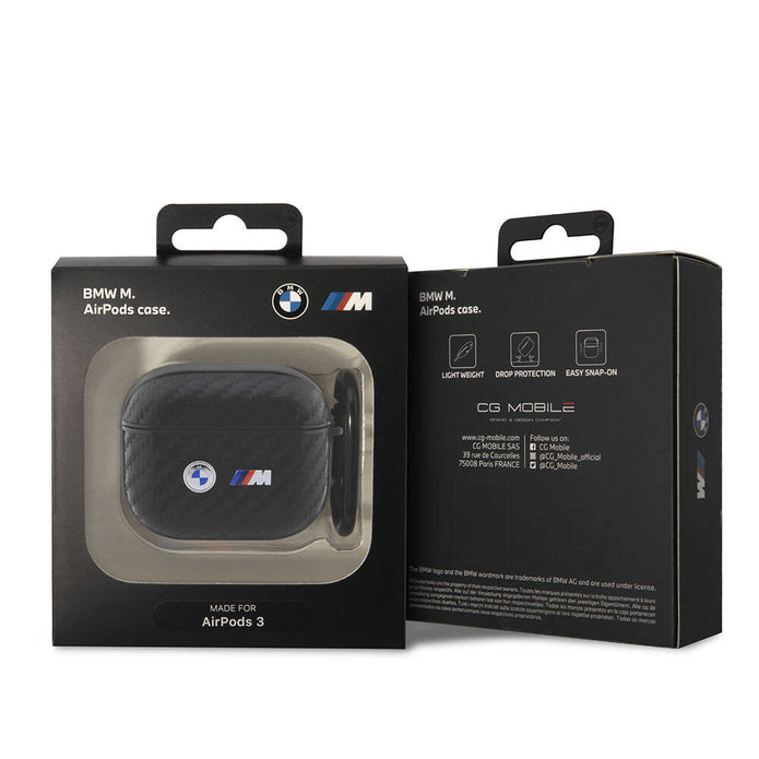 BMW AirPods 3. Nesil Karbon Fiber Tasarımlı Kılıf – Fotoğraf 2