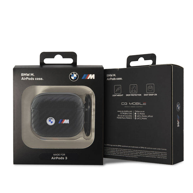 BMW AirPods 3. Nesil Karbon Fiber Tasarımlı Kılıf – Fotoğraf 2