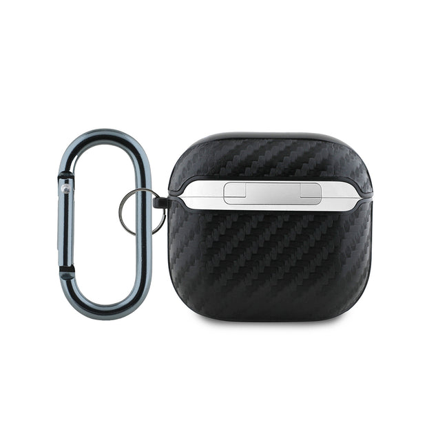 Red Bull Racing AirPods 4 Karbon Fiber Tasarımlı Askılı PU Kılıf – Fotoğraf 2