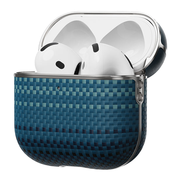 Pitaka AirPods Pro 2 Sunset 600D Aramid Fiber MagSafe Uyumlu Kılıf – Fotoğraf 2