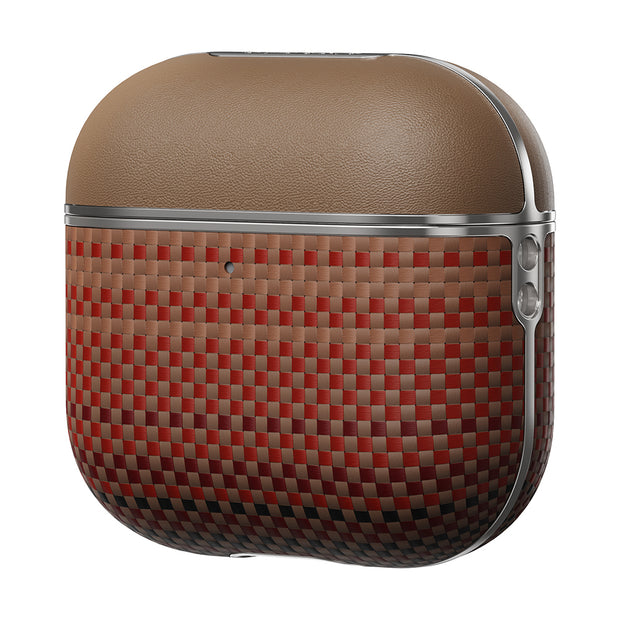 Pitaka AirPods Pro 2 Sunset 600D Aramid Fiber MagSafe Uyumlu Kılıf – Fotoğraf 9