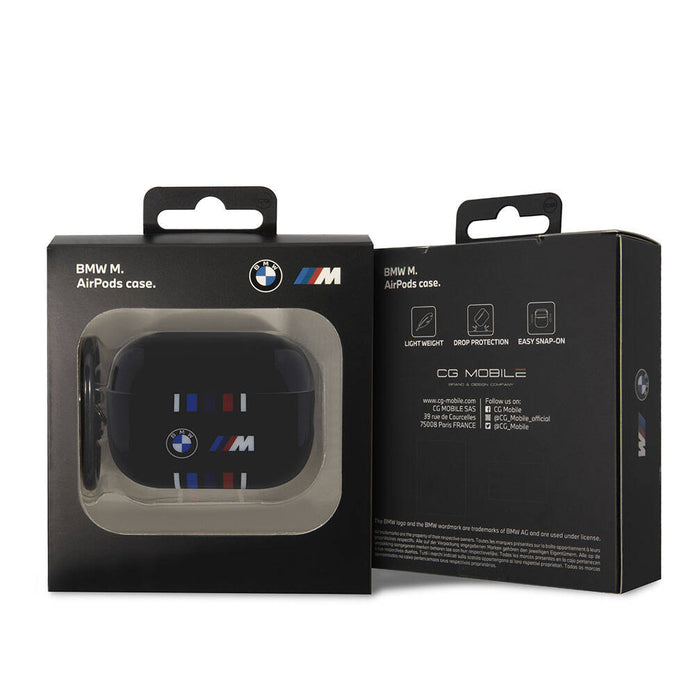 BMW AirPods Pro 2 Çok Renkli Çizgili IMD Kılıf – Fotoğraf 4