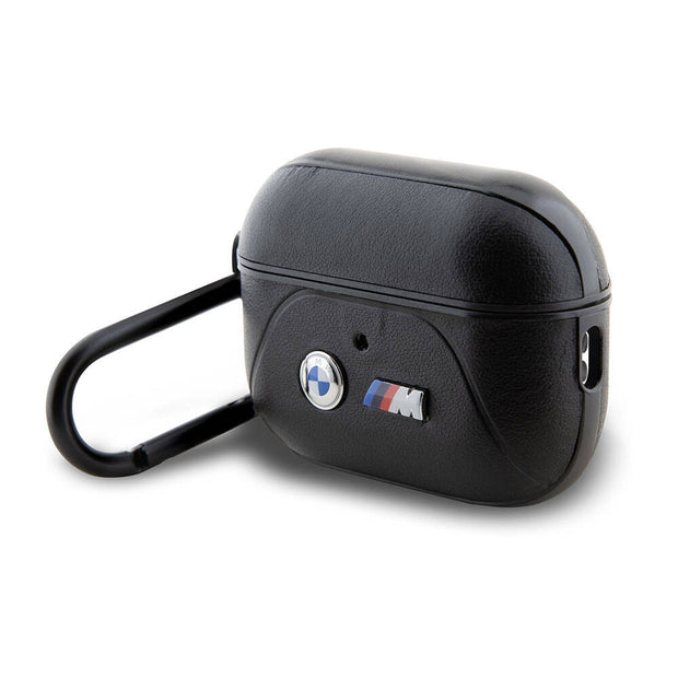 BMW AirPods Pro 2 Tricolor Şeritli Deri Kılıf – Fotoğraf 2