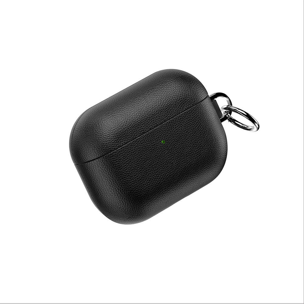 HC-201 Parmak İzi Bırakmayan Deri AirPods Pro 3 Kılıf – Fotoğraf 6