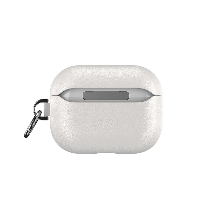 HC-201 Parmak İzi Bırakmayan Deri AirPods Pro 3 Kılıf – Fotoğraf 11