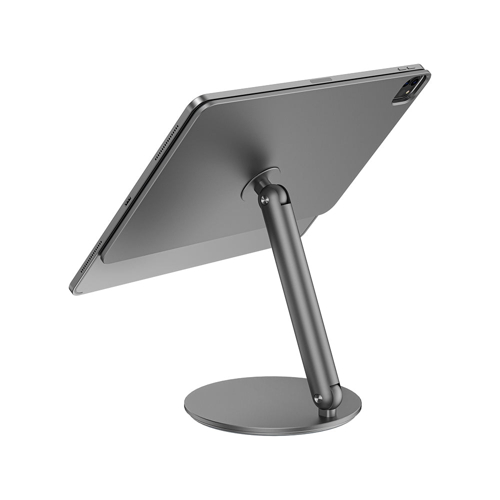 Apple iPad Pro 13 2024 360 Derece Dönebilen Magnetik Başlıklı Tablet Standı – Fotoğraf 4