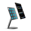 Apple iPad Pro 13 2024 360 Derece Dönebilen Magnetik Başlıklı Tablet Standı – Fotoğraf 8