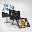 Apple iPad Pro 13 2024 360 Derece Dönebilen Magnetik Başlıklı Tablet Standı – Fotoğraf 13