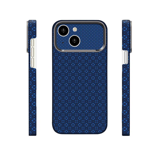 Zore Paris iPhone 13 Velix Retro Çiçek Desenli Sert PC MagSafe Uyumlu Kılıf