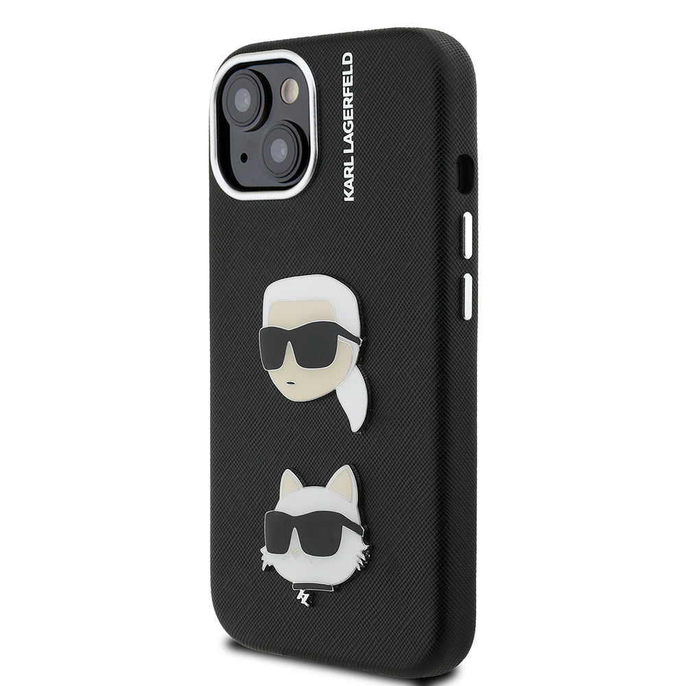 Karl Lagerfeld iPhone 14 K&C Heads Pin Kılıf