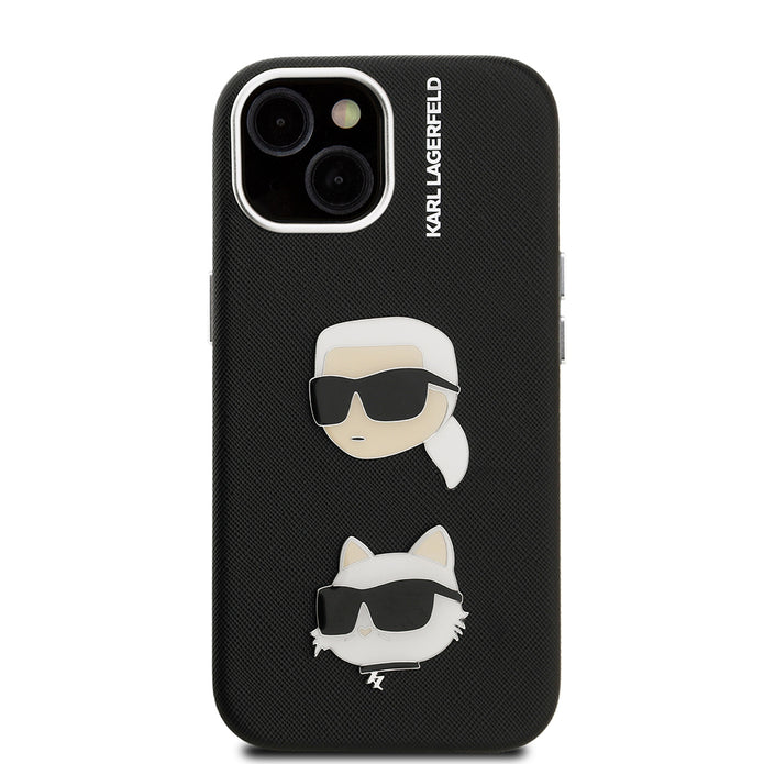 Karl Lagerfeld iPhone 14 K&C Heads Pin Kılıf