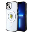 Ferrari iPhone 14 Plus Şeffaf MagSafe Uyumlu Kılıf – Fotoğraf 1