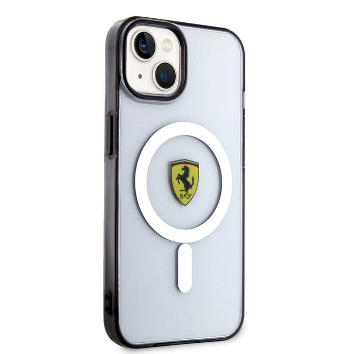 Ferrari iPhone 14 Plus Şeffaf MagSafe Uyumlu Kılıf – Fotoğraf 4