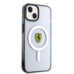 Ferrari iPhone 14 Plus Şeffaf MagSafe Uyumlu Kılıf – Fotoğraf 4