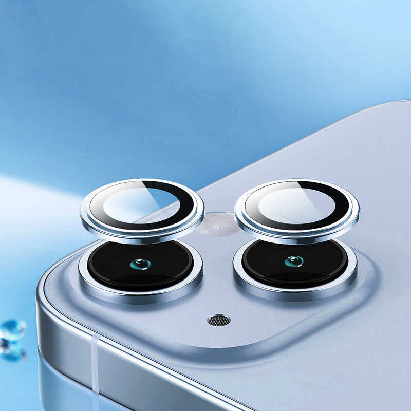 iPhone 14 Plus Metal Kamera Lens Koruyucu – Fotoğraf 5