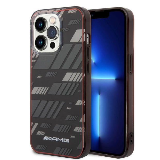AMG iPhone 14 Pro Uyumlu Şeffaf Çift Katmanlı Grafik Tasarım I Kılıf – Fotoğraf 1