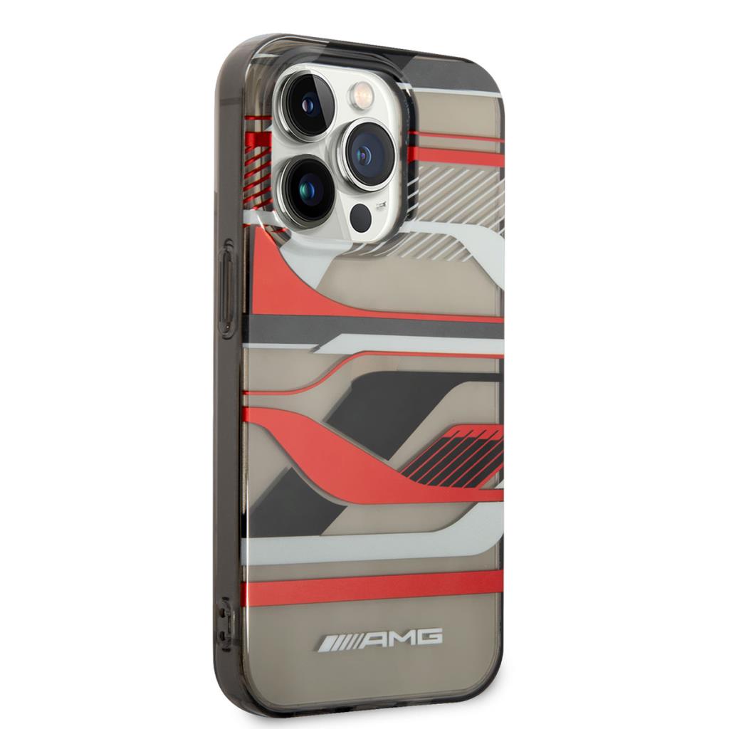 AMG iPhone 14 Pro Uyumlu Şeffaf Grafik Tasarımlı Kılıf – Fotoğraf 2