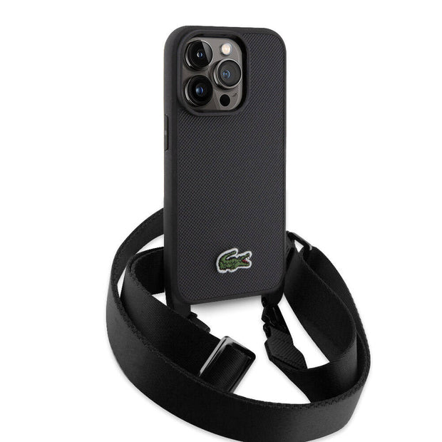 Lacoste iPhone 14 Pro PU Pike Askılı Timsah Logolu Kılıf – Fotoğraf 14