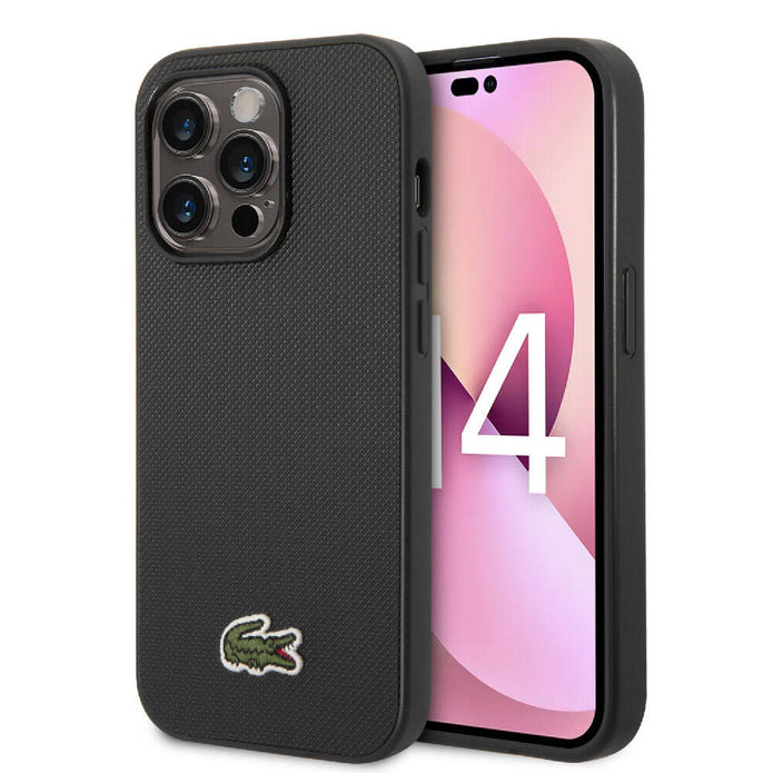 Lacoste iPhone 14 Pro PU Pike Timsah Logolu Kılıf – Fotoğraf 1