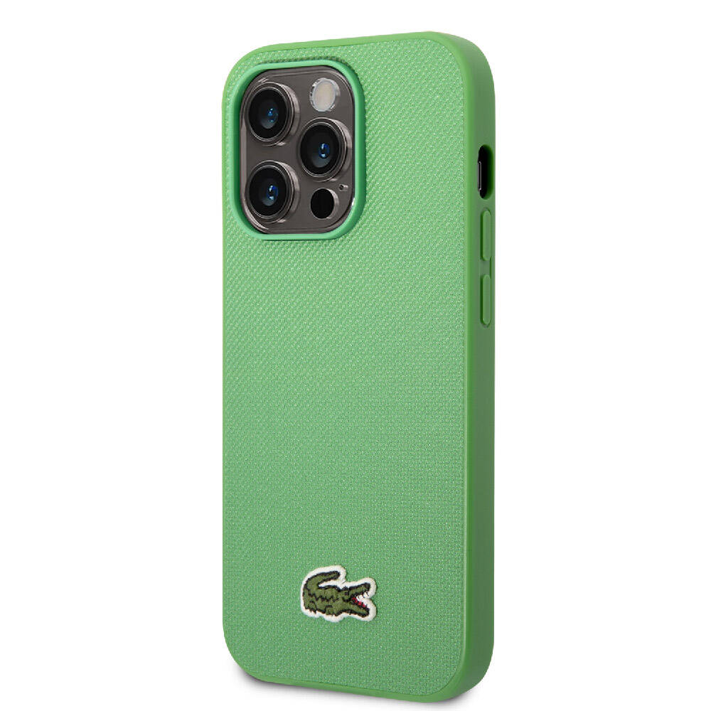 Lacoste iPhone 14 Pro PU Pike Timsah Logolu Kılıf – Fotoğraf 8