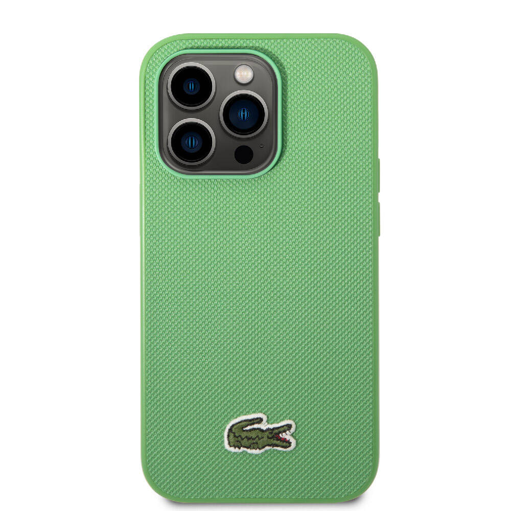 Lacoste iPhone 14 Pro PU Pike Timsah Logolu Kılıf – Fotoğraf 9