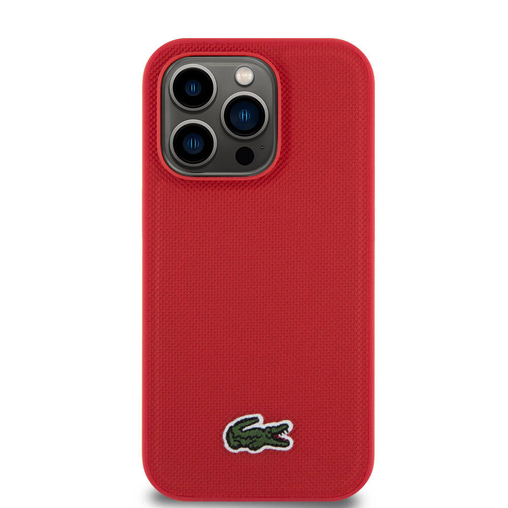Lacoste iPhone 14 Pro PU Pike Timsah Logolu Kılıf – Fotoğraf 15