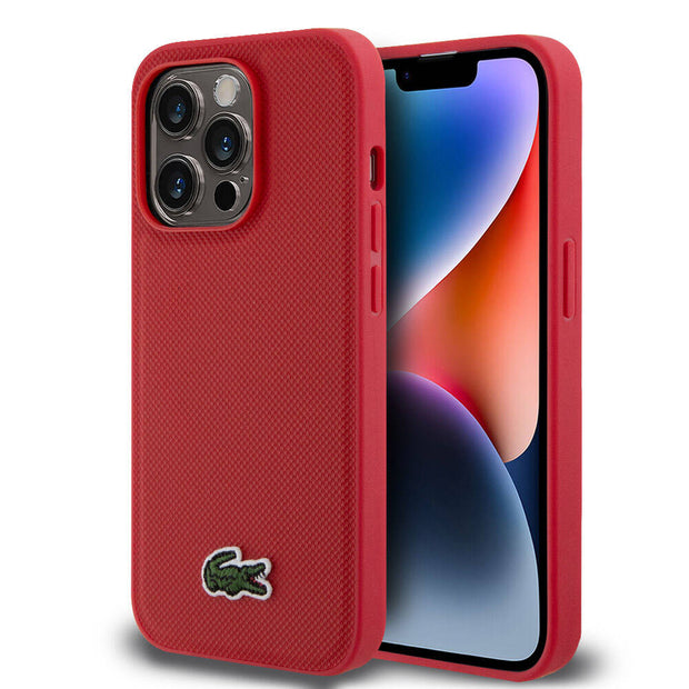 Lacoste iPhone 14 Pro PU Pike Timsah Logolu Kılıf – Fotoğraf 13