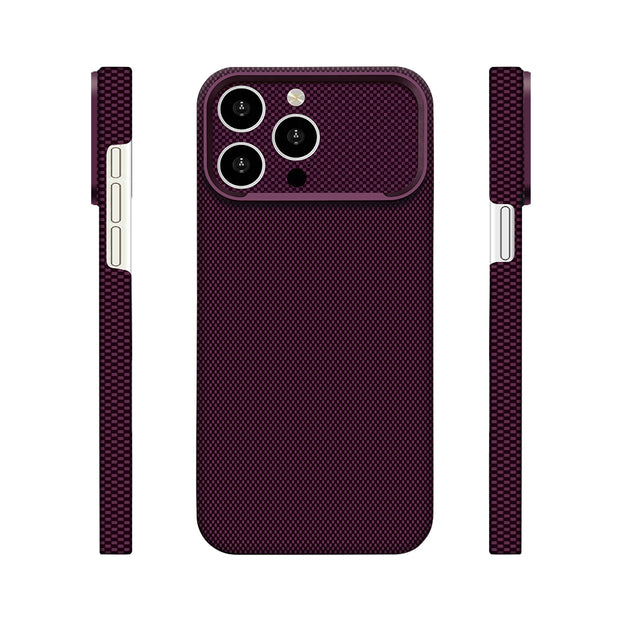 Zore Paris iPhone 14 Pro Zerre 400D Aramid Desenli Sert PC MagSafe Uyumlu Kılıf