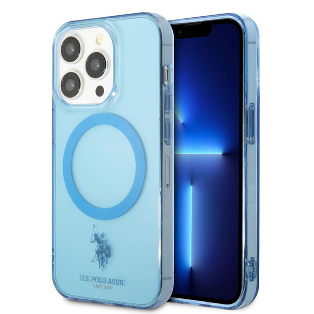 U.S. Polo Assn. iPhone 14 Pro Şeffaf MagSafe Uyumlu Kılıf – Fotoğraf 1