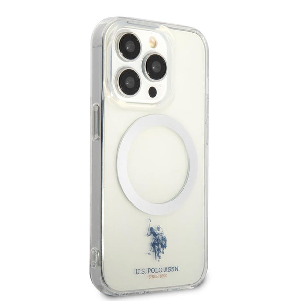 U.S. Polo Assn. iPhone 14 Pro Şeffaf MagSafe Uyumlu Kılıf – Fotoğraf 7