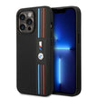 BMW iPhone 14 Pro Max Tricolor Örgü Deri Kılıf – Fotoğraf 1