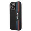 BMW iPhone 14 Pro Max Tricolor Örgü Deri Kılıf – Fotoğraf 2