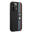BMW iPhone 14 Pro Max Tricolor Örgü Deri Kılıf – Fotoğraf 4
