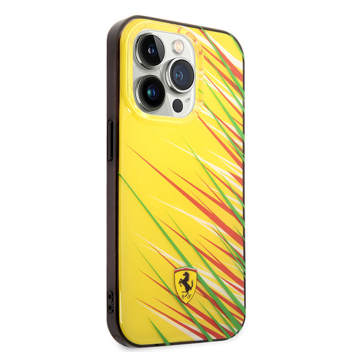 Ferrari iPhone 14 Pro Max Çimen Desenli Kılıf – Fotoğraf 4