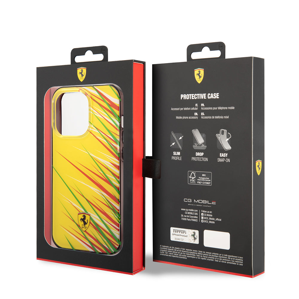 Ferrari iPhone 14 Pro Max Çimen Desenli Kılıf – Fotoğraf 6