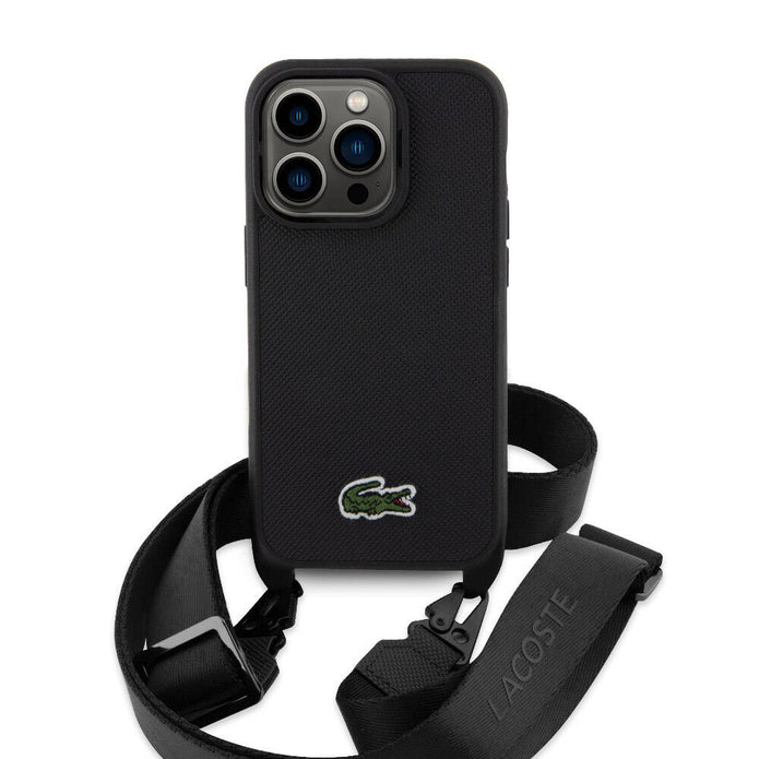 Lacoste iPhone 14 Pro Max PU Pike Askılı Timsah Logolu Kılıf – Fotoğraf 6