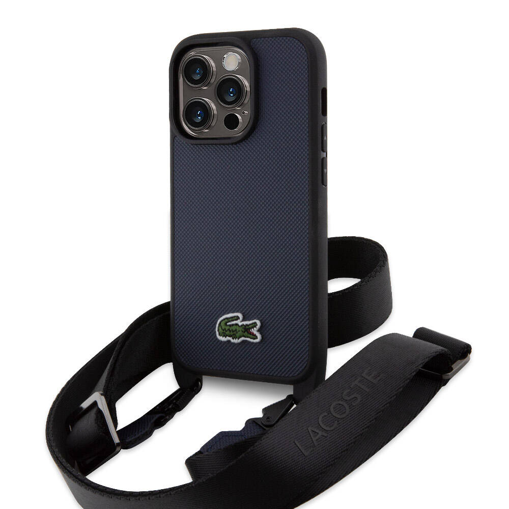 Lacoste iPhone 14 Pro Max PU Pike Askılı Timsah Logolu Kılıf – Fotoğraf 14
