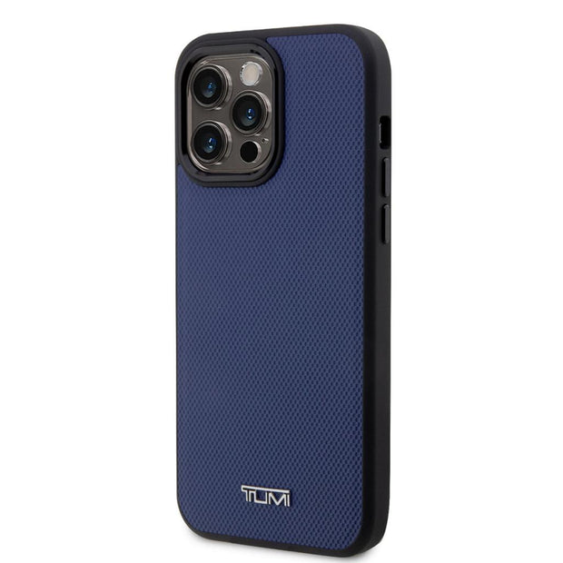 TUMI iPhone 14 Pro Max Noktalı Deri MagSafe Uyumlu Kılıf – Fotoğraf 2