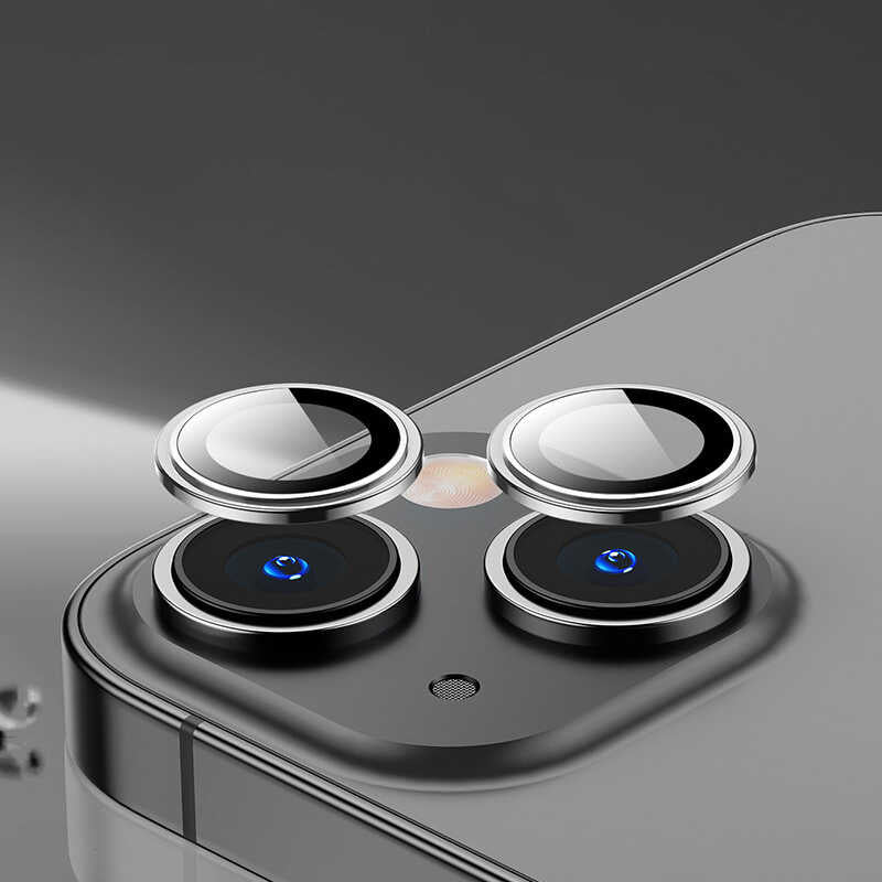 iPhone 14 Lens Guard Metal Kamera Lens Koruyucu – Fotoğraf 1