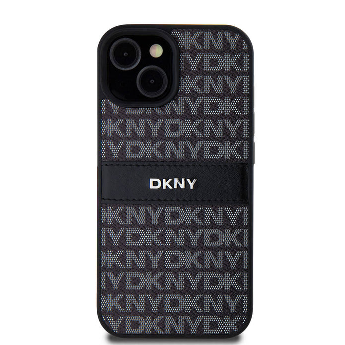 DKNY iPhone 15 Repeat Texture Pattern 3D Kılıf – Fotoğraf 2