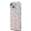 Hello Kitty iPhone 15 Renk Geçişli Elektroplating Kitty Head Kılıf – Fotoğraf 2