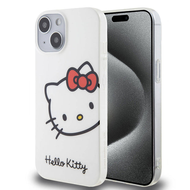 Hello Kitty iPhone 15 Kitty Head Kılıf – Fotoğraf 1