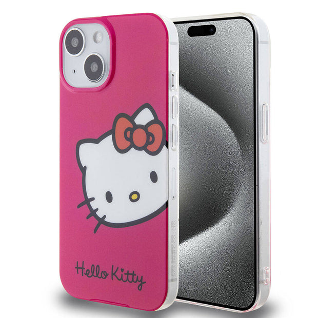 Hello Kitty iPhone 15 Kitty Head Kılıf – Fotoğraf 7