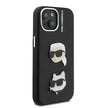 Karl Lagerfeld iPhone 15 K&C Heads Pin Kılıf