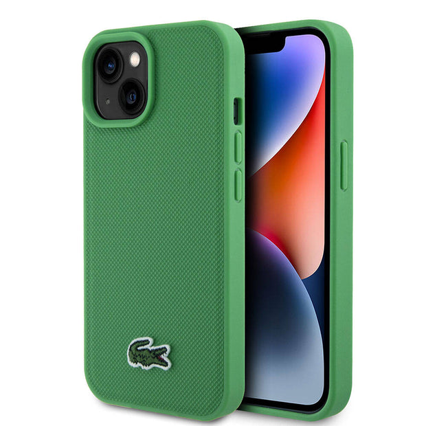 Lacoste iPhone 15 PU Pike Timsah Logolu Kılıf – Fotoğraf 1