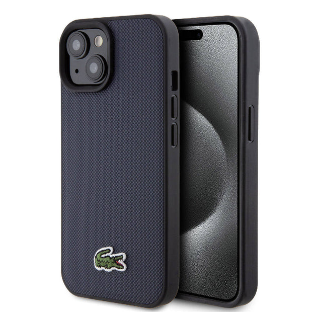 Lacoste iPhone 15 PU Pike Timsah Logolu Kılıf – Fotoğraf 13