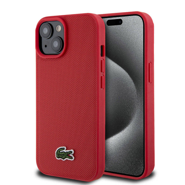 Lacoste iPhone 15 PU Pike Timsah Logolu Kılıf – Fotoğraf 19