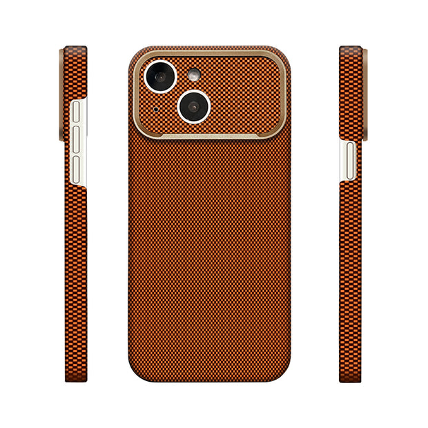 Zore Paris iPhone 15 Zerre 400D Aramid Desenli Sert PC MagSafe Uyumlu Kılıf – Fotoğraf 10