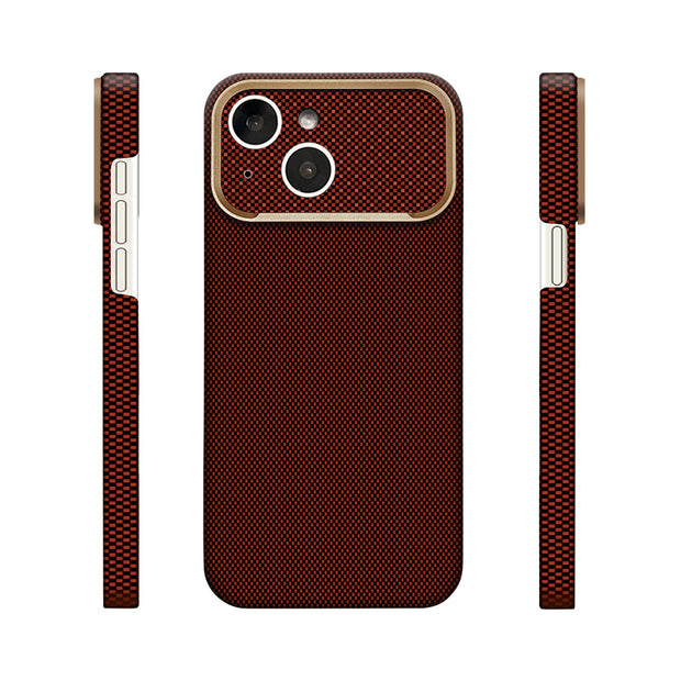 Zore Paris iPhone 15 Zerre 400D Aramid Desenli Sert PC MagSafe Uyumlu Kılıf – Fotoğraf 12